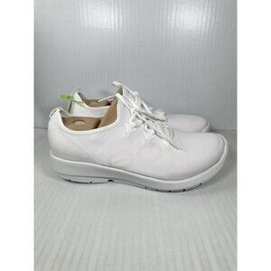 Size 10 Oofos Oomg Sport LS White Athletic Low Recovery Pull On Shoes Men’s NEW